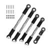 Adjustable Pull Rod for Arrma 1/7 for Infraction for Limitless for Felony 1/8 for Typhon Steel Turnbuckles Camber Links Toe Set Linkage Upgrade Parts view 3