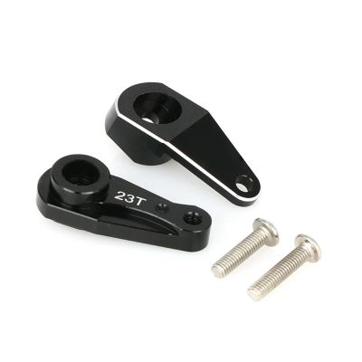 for CNC Aluminum Steering Servo Arm 23T Upgrades Parts Accessories for 1/10 RC Truck Car Axial for RBX10 RYFT