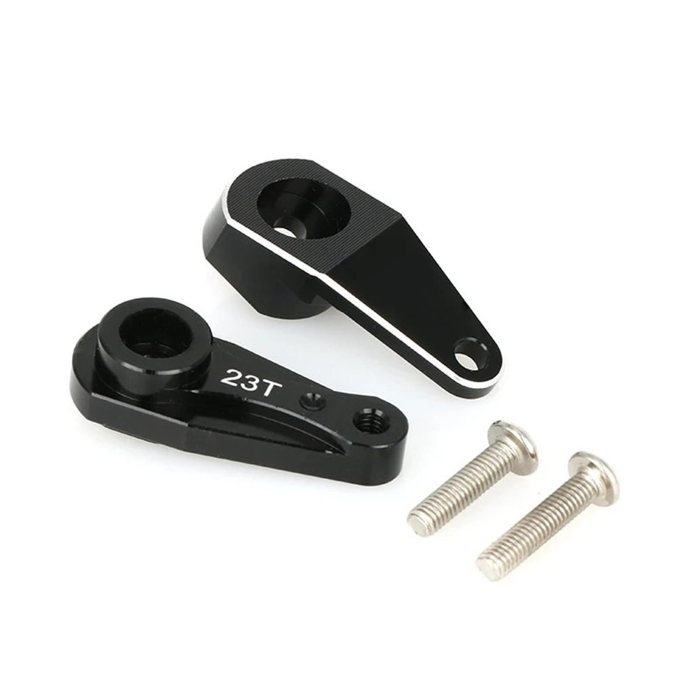 for CNC Aluminum Steering Servo Arm 23T Upgrades Parts Accessories for 1/10 RC Truck Car Axial for RBX10 RYFT