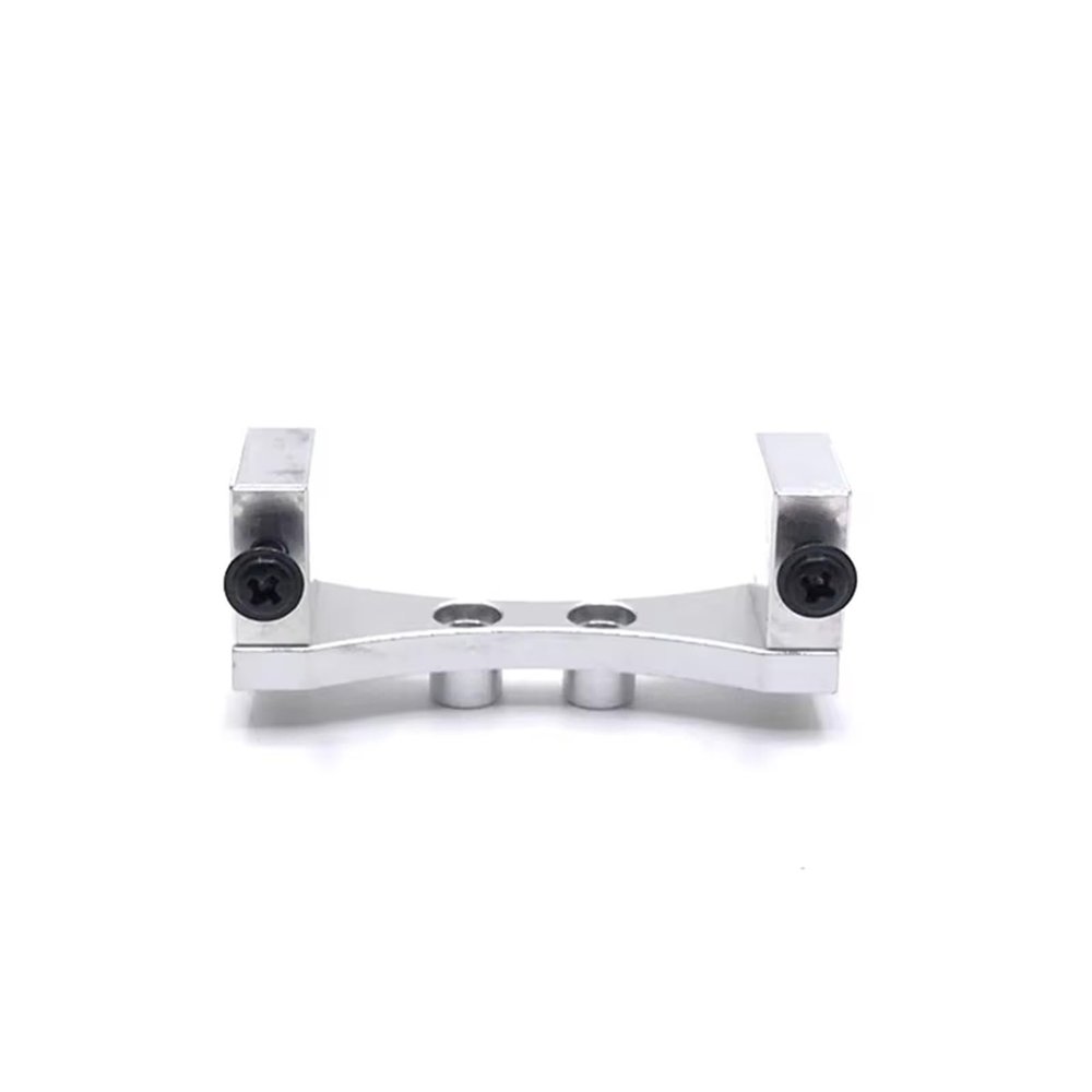 RC Spare Part Compatible with WPL C14 C24 B14 B24 B16 B36 for MN D90 for MN98 Metal Front Axle Servo Mount Holder Bracket RC Car Parts Accessories(White)