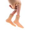 2Pcs Mini Foot Shape Finger Sleeve, Realistic Soft Rubber Novelty Finger Prop, Funny Prank Accessory for Party Decor & Desktop Stress Relief view 2
