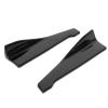 2Pcs Universal Carbon Fiber Style Side Skirt Rocker Splitters, Rear Lip Winglet Extension for Car Body Kit, 18.9in ABS Spoiler Diffuser with Screws for Sporty Aggressive view 2