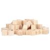 Drfeify Wooden Cubes 100Pcs Natural DIY Gaming Blocks for Early Education 10mm, for DIY Handmade, Wedding Decor view 1