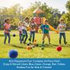 Otbushit 24-Pack Yarn Balls, 10cm/4in Fluffy Soft Dodgeballs for Kids and Adults, Safe Playground Balls for Indoor Outdoor Games, Handball, Random view 3