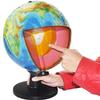 Earth Internal Structure Model, PVC 3D Globe with Crust, Mantle and Core, 32cm Diameter, Geography Teaching Aid view 2
