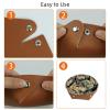 2 Pcs PU Dice Holder Folding for RPG DND Table Games, Dice Trays Storage Box Portable Folding Rolling Dice Tray, Starry Moon Wolf view 4