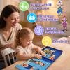 Flamax 4-in-1 Magnetic Face Toy & Dress Up Dolls for Kids, 160+ Pcs Magnet Puzzles Game, Girl, Boy, Faces, Occupation Magnet Dress-Up Doll Pretend Play Set, Magnetic Face Toy & Dress Up Dolls view 4