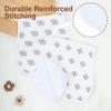 Benoxine Baby Burp Cloths 8-Pack, Waterproof Burping Cloths, 4-Layer Super Absorbent & Extra Soft Plush Spit Up Rags for Newborns and Infants, Infant Towels for Milk Spit Up, Baby Boy Girl Essentials view 4