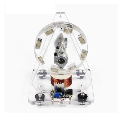 24V Brushless Motor, Strong Magnets Brushless Model, 5-15W Magnetic Electromagnetic Coil Accelerator, for Physics Education