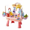 NewGtuizi Play Sink for Toddlers 1-3, Water Table for Toddlers 1-3 Play Sink with Running Water Electric Circulation Toy with Adjustable Legs Multi- Activities, Style-, Table view 2