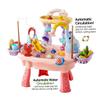 NewGtuizi Play Sink for Toddlers 1-3, Water Table for Toddlers 1-3 Play Sink with Running Water Electric Circulation Toy with Adjustable Legs Multi- Activities, Style-, Table view 4