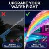 2026 Glowing Rainbow LED Water Blaster | Summer Fun that Pops Like Magic!Creativity Squirt Water Blaster Guns,Firework Spray Water Soaker Toys for Pool Party Outdoor Summer Water Games (#1) view 4