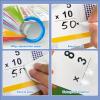 85Pcs Mathematics Practice Cards 11x8cm Educational Math Flashcards Teaching Aid for Classroom Homeschooling Practice Cards view 2