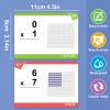 85Pcs Mathematics Practice Cards 11x8cm Educational Math Flashcards Teaching Aid for Classroom Homeschooling Practice Cards view 3