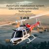 GoolRC C138 RC Helicopter for Adults, 1:33 Scale 6 Channel Remote Control Helicopter, 2.4GHz RC Aircraft with 6 Axis Gyro, Altitude Hold, One Key Take Off Landing (2 Batteries) view 2