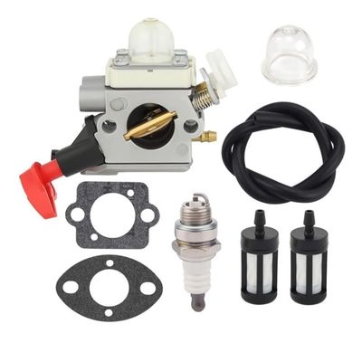 Compatible with FS50 FS50C HT56 HT56C KM56 KM56C KN56 FS56 FS56C FS70 FS70C FS70 Brushcutter C1M-S267A FS40 Carburetor 41441200603(GRAY)