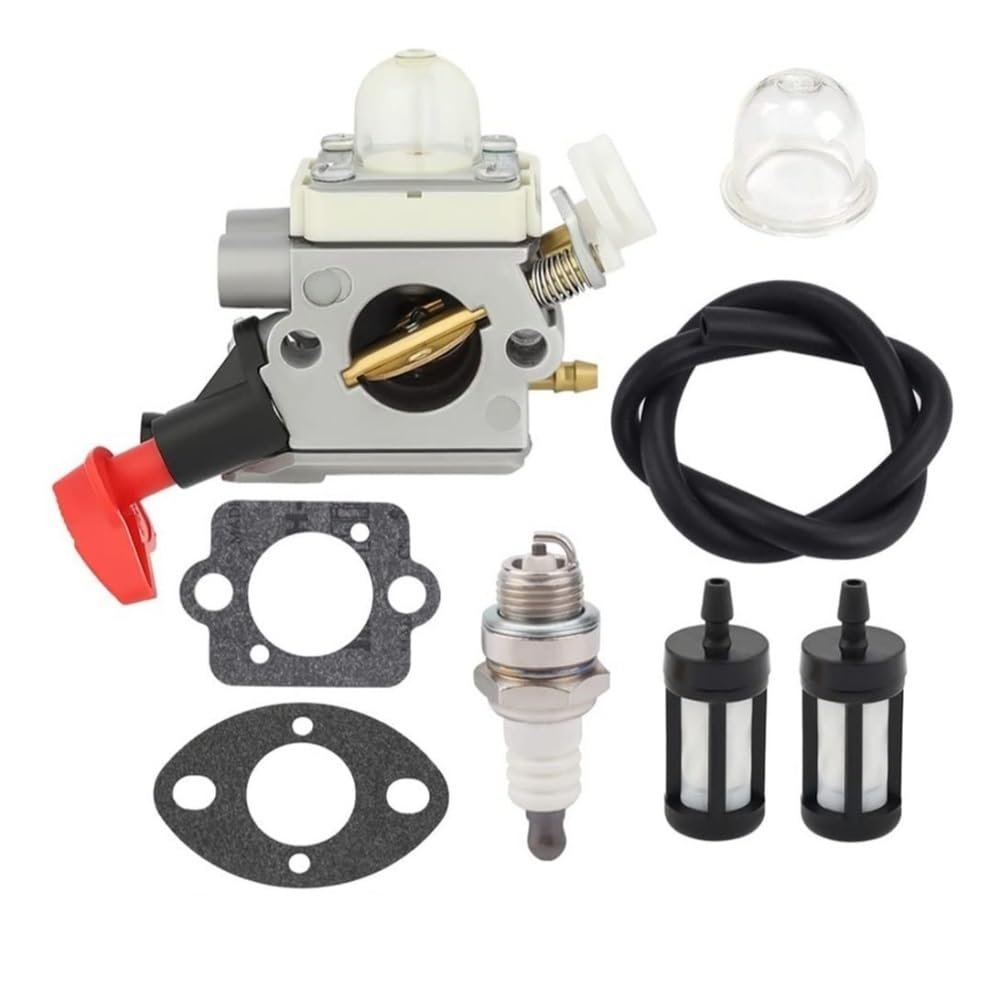 Compatible with FS50 FS50C HT56 HT56C KM56 KM56C KN56 FS56 FS56C FS70 FS70C FS70 Brushcutter C1M-S267A FS40 Carburetor 41441200603(GRAY)