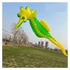 10M Seahorse Kite Pendant LINE Laundry Ripstop Nylon Easy to Fly(Yellow) view 1