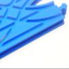 3DEXL Crossover Track (Parallel Tracks) Compatible with Thomas BRIO Train Sets *Blue* view 2