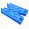 3DEXL Crossover Track (Parallel Tracks) Compatible with Thomas BRIO Train Sets *Blue* view 4