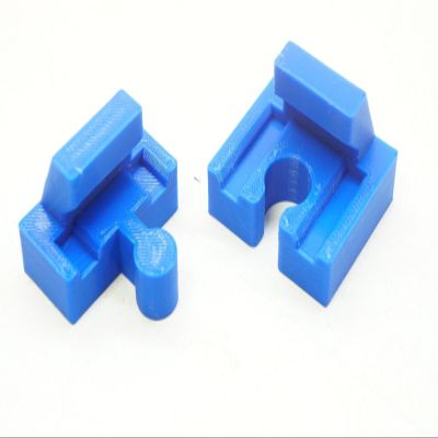 3DEXL Wooden Train Track Stop Track Block for Brio & IKEA Buffer End Bumper Blue