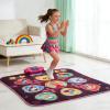 Omquot 9 Keys Portable Dance Mat, Interactive Music Game, Toy, Dance Mat for Children, 40.55 x 34.65 Inches (Pink) view 2