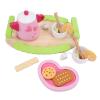 Omquot Interactive Wooden Tea Party Set for Educational Toy for Role Play Afternoon Tea view 2