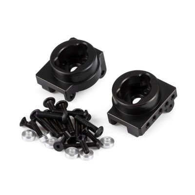 RC Crawler Brass Portal Drive Axle Mount 1/10 Scale Rear Axle Weight with Adjustable Shock Mounts