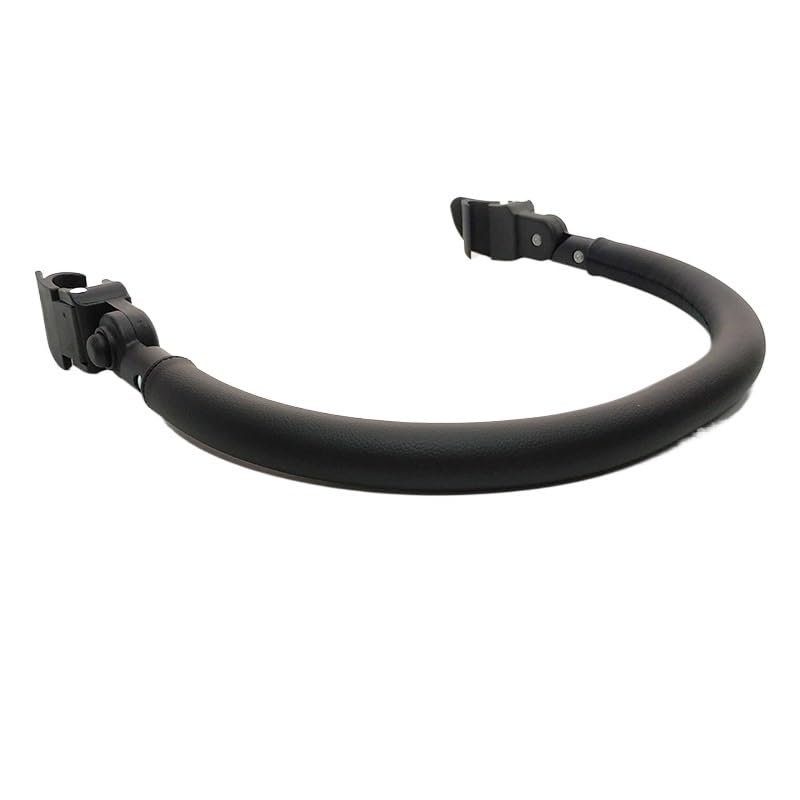 Baby Stroller Armrest for Bugaboo Ant Buggy Bumper Bar with Leather Cover Clamp Adjustable Pram Safety Fence Replace Handrail