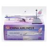 ALHROEUO Miniature Scale 1 200 for China Airlines Skyteam Airbus A321neo Simulated Airliner Model Hand-Figure Ornaments Flying Toy Game Kits view 2