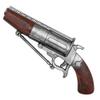 Classic Sci-Fi Western Foam Pistol Prop for Cosplay & Display, High Density Foam Collectible, Oversized Retro Futuristic Sidearm, Ages 15+ view 1