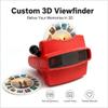 Custom Photo Viewfinder, Personalized Text 3D Retro Reel View Finder Customize Photo Gifts for Couples Unique Birthday Anniversary for Her Him Women Men for Dad (Style 2 Upgraded) view 2