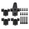 COMODO RC Crawler Brass Link Mounts 1/10 Scale Front Rear Axle Suspension Upgrade Compatible with Chassis view 1