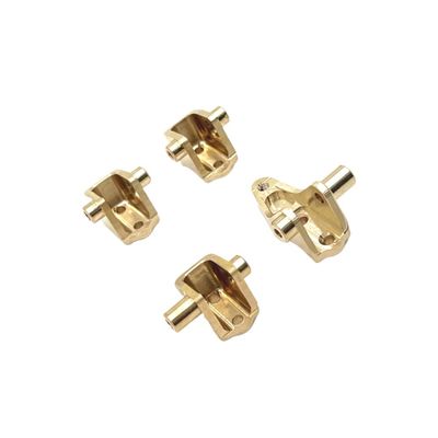COMODO Brass Front & Rear Axle Tie Rod Fixing Parts for 1/10 RC Car Metal Replacement Drivetrain Components Compatible with 104006 104010 104020 104026