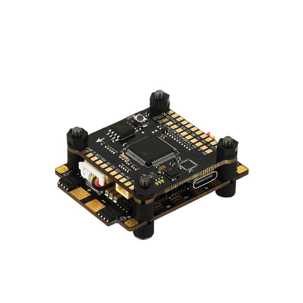Replacement Flight Controller Stack Compatible with Axisflying Argus ECO 55A F405 6S BlHeli-S ESC ICM 42688 Gyro UART 6 HD Analog GPS