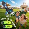 Spinner Rocket Launcher for Kids 200ft Self Launching Rocket Toy Gift view 2