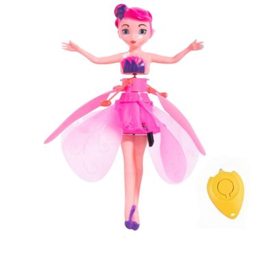 Goaixit Purple Flying Fairy Princess Doll