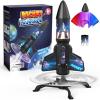 Spinner Rocket Launcher for Kids 200ft Self Launching Rocket Toy Gift view 1