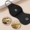DoyoBest Personalized Pocket Hug Coin for Son, Encouraging Dad Message Keepsake, Unique Gift He Can Carry Every Day (01) view 2