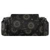 Jynexis Sun Moon Black Print Universal Stroller Organizer with Shoulder Strap & Cup HolderBaby Stroller Caddy Bag for Walking and Shopping view 1