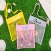 Personalized Shell Bags for Boy and Gril,Custom Embroidered Kids Beach Bag,summer Birthday Gift,Pool Toy Bags view 4