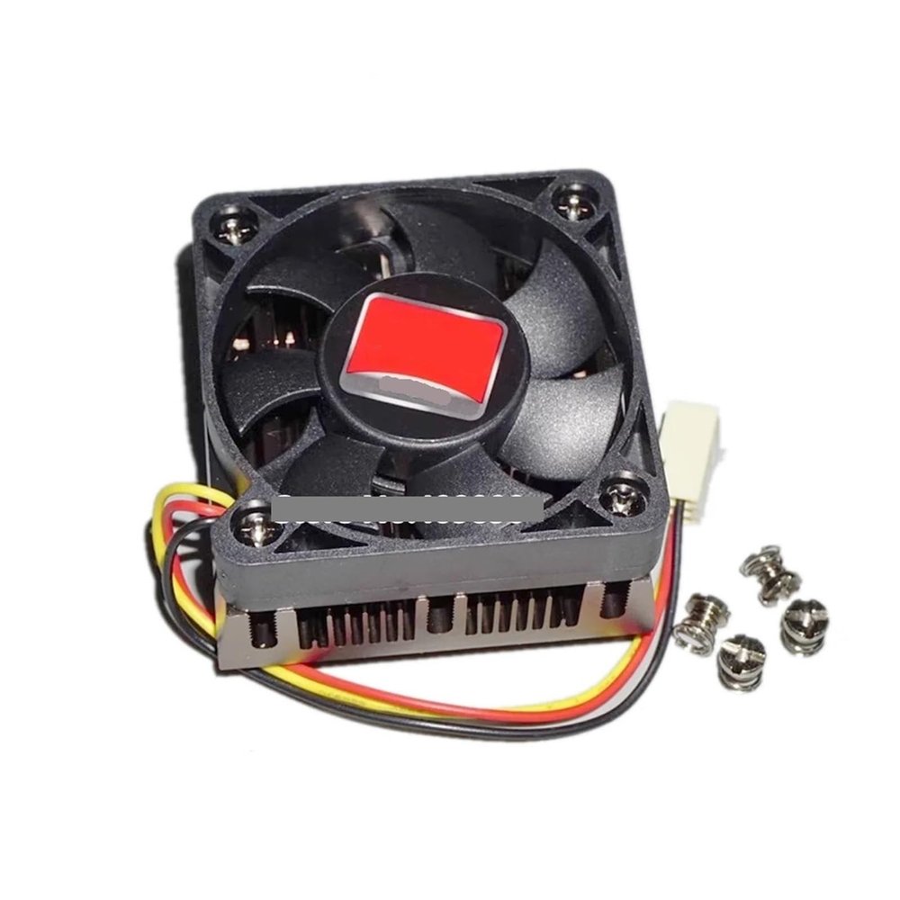 5010 Silent Cooling Fan 5V-12V Brushless Fan with Aluminum Alloy Heat Sink Set Motor Drivers