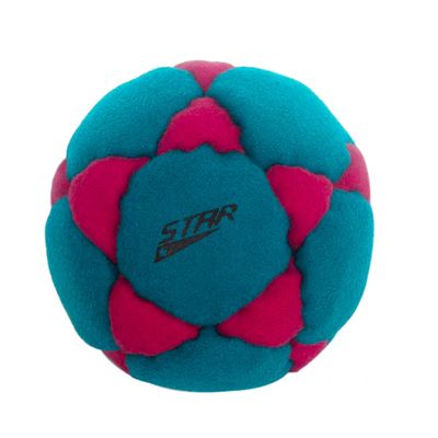 Anmutig Flyer Cornhole Kickball, Blue and Pink Patchwork, 2", Soft and Durable, Outdoor Recreational Sports