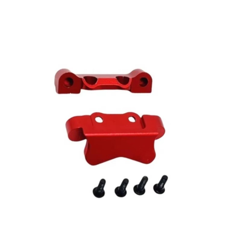 RC Accessories Compatible with Wltoys for LOSI MicroB 244016 1/24 RC Car Upgrade Modification Accessories Parts Metal Rear Arm Firmware(Red)