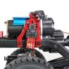 RC Accessories Compatible with MN for MN128 MN86 G500 1/12 RC Car Upgrade Accessories Parts Metal Front and Rear Suspension Bracket(Red) view 2