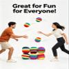 Hand-Made Knitted Footbag, 6/12/24 PCS Knitted Hacky Bag Set, Crochet Kick Bags for Adults, Colorful Juggling Footbag for Outdoor Party Game, Handwoven Toss Pack (6PCS) view 4
