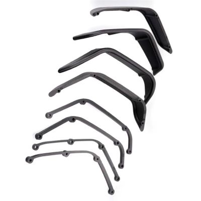 RC Jouets Parts 86100 1/10 Gear Shell Column Drive Shaft Pull Rod Tires Shock Absorber Rearview Mirror Wiper Set RC Car Spare Parts(Size6)