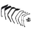 RC Jouets Parts 86100 1/10 Gear Shell Column Drive Shaft Pull Rod Tires Shock Absorber Rearview Mirror Wiper Set RC Car Spare Parts(Size6) view 2