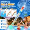 2026 Upgraded Glowing Rainbow Led Water Blaster, Pull Push Fireworks Water Gun with Lights,Light Up Fire Water Gun, Summer Pool, Backyard, Beach, Birthday Party Outdoor Game (4pcs) view 3