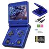 Anbernic RG34XXSP FILP Retro Handheld Game Console RG34XX SP Portable Game Console Linux 3.4 ''IPS 64G Card with 3545+Preloaded Games 3300mAh RG 34XXSP Retro Gaming Console WiFi HDMI Bluetooth Blue view 1